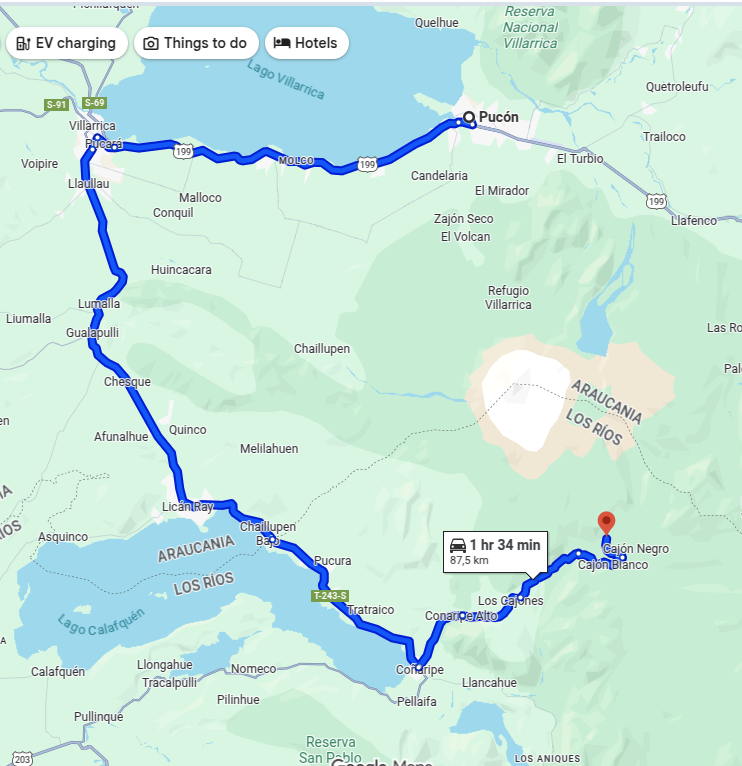 <span> Desde Pucon </span>