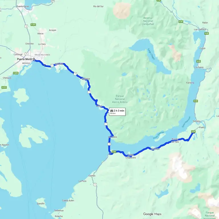 <span> Desde Puerto Montt</span>