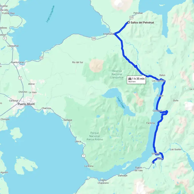 <span> Desde Saltos del Petrohué</span>